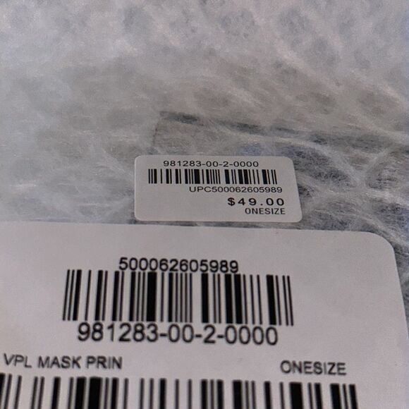 VPL for Athleta Japanese Vintage Kimono OBI Face Mask! - Picture 9 of 10